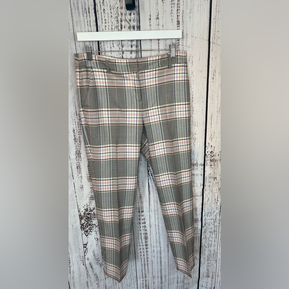 Express Columnist Plaid Ankle Pants – Size 8R